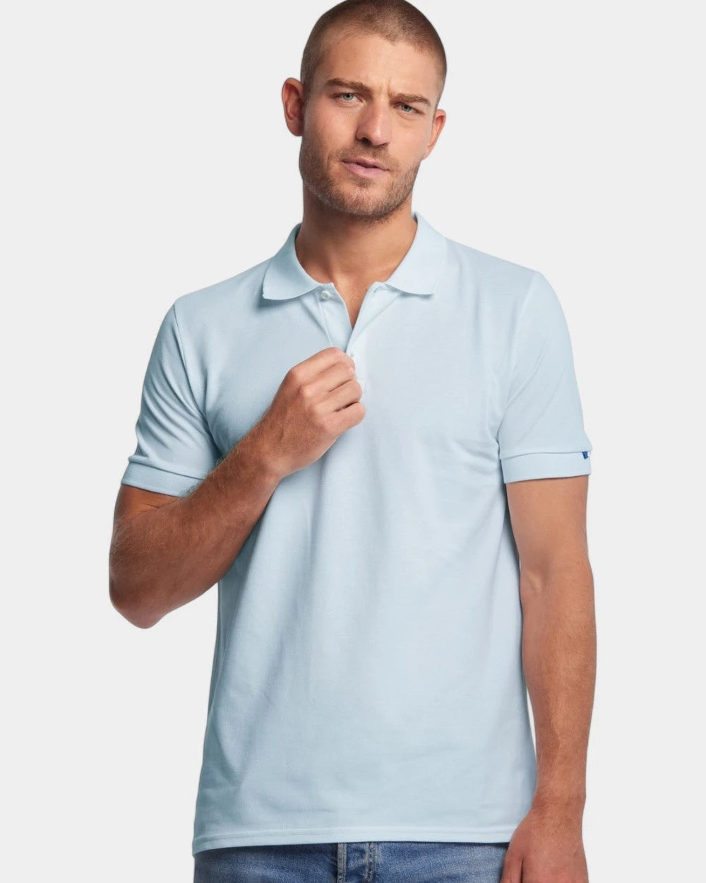 Herren-Poloshirt Made in France zum Personalisieren