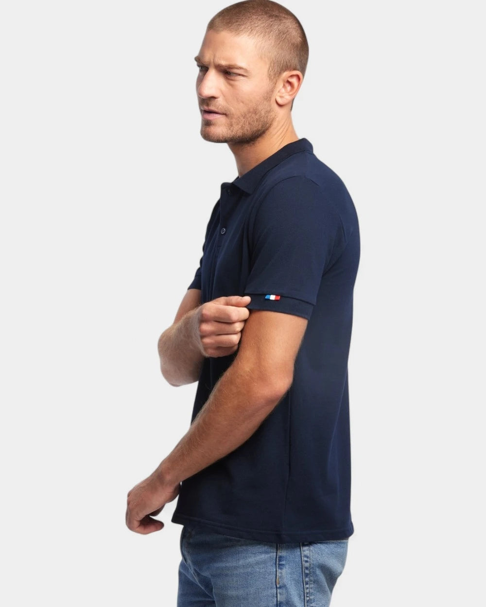 Herren-Poloshirt Made in France zum Personalisieren