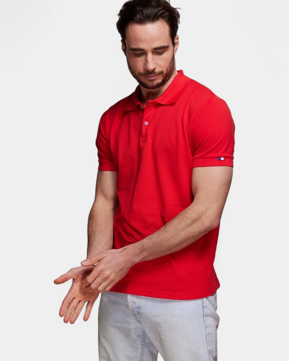 Herren-Poloshirt Made in France zum Personalisieren