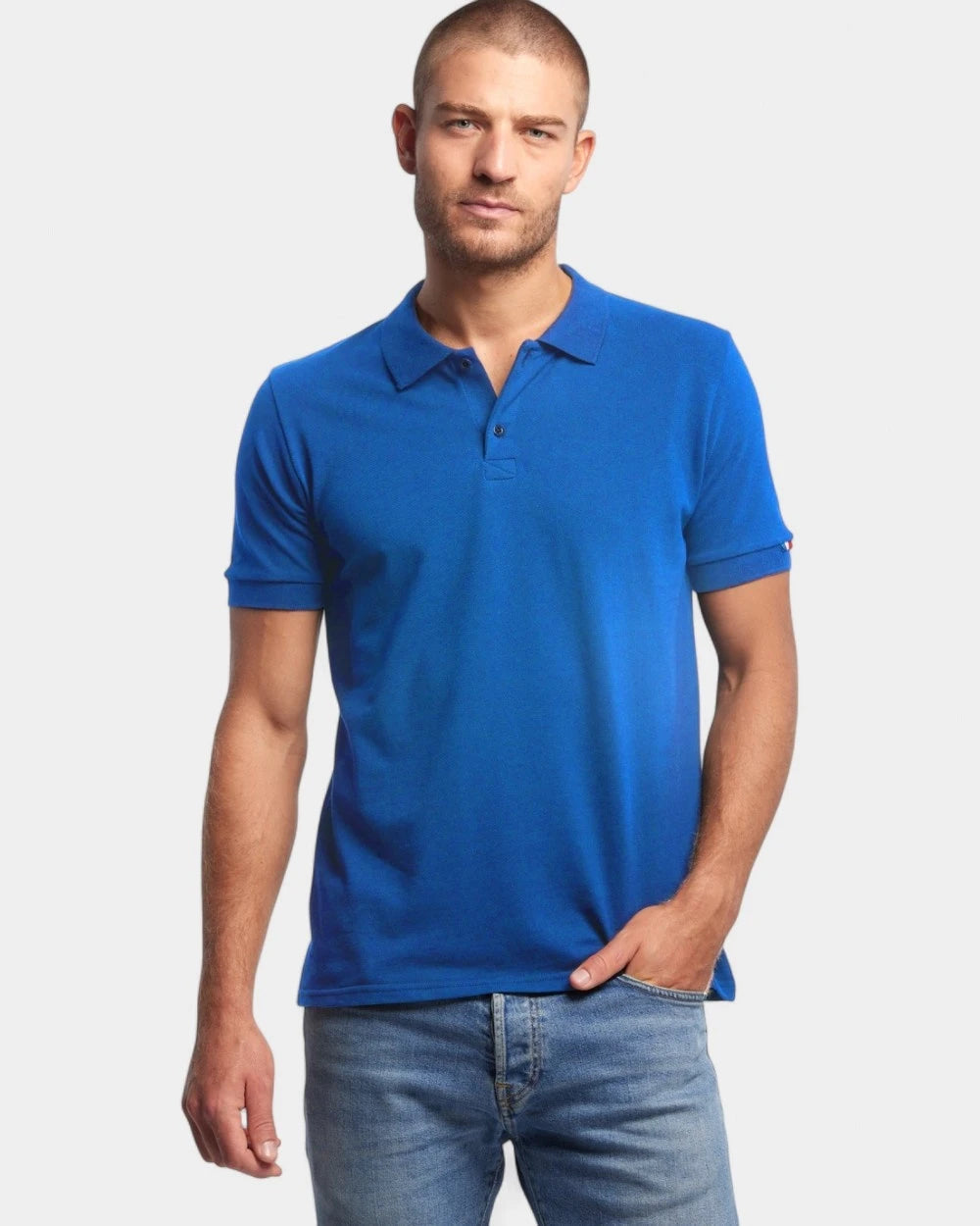 Herren-Poloshirt Made in France zum Personalisieren