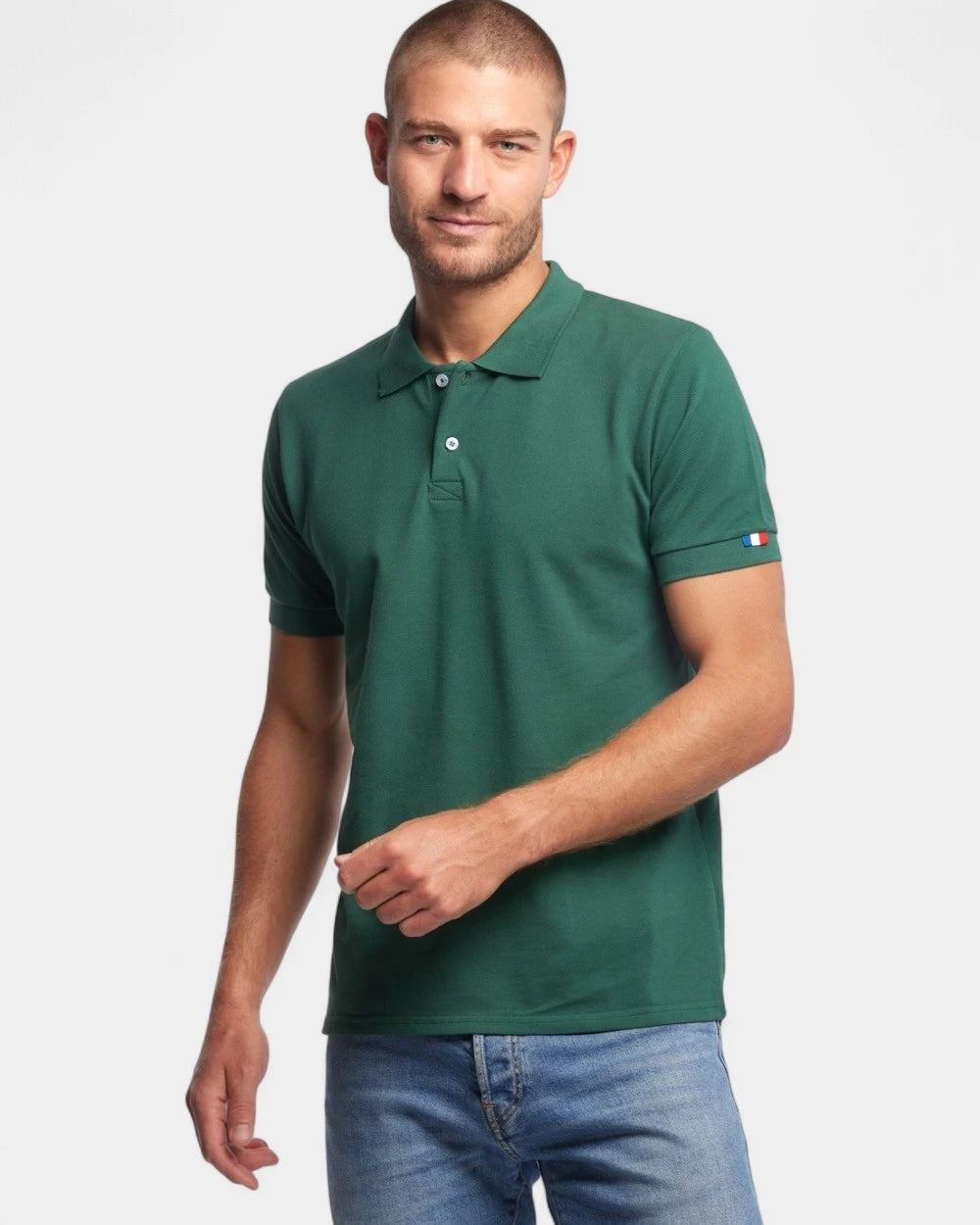 Herren-Poloshirt Made in France zum Personalisieren