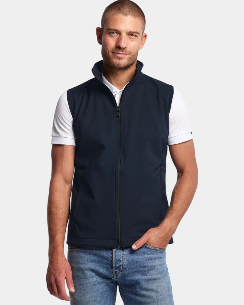 Softshell-Bodywarmer für Herren Made in France zum Personalisieren