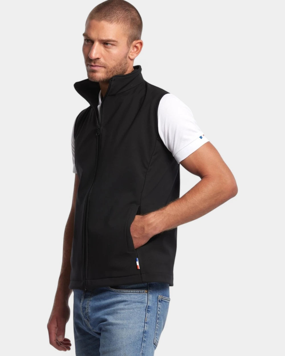 Softshell-Bodywarmer für Herren Made in France zum Personalisieren