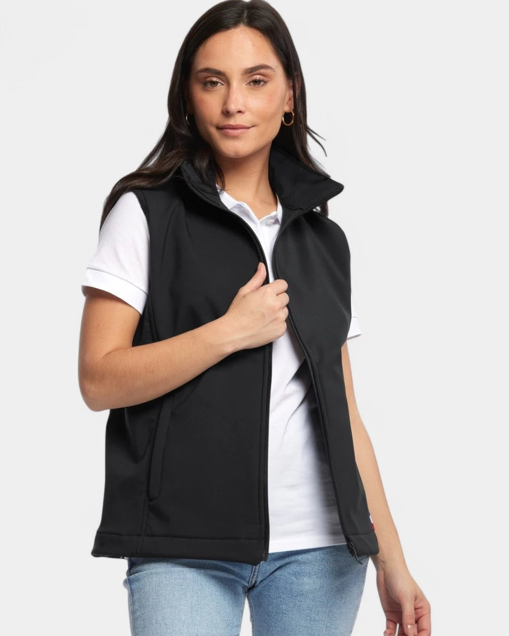 Softshell-Bodywarmer für Damen Made in France zum Personalisieren