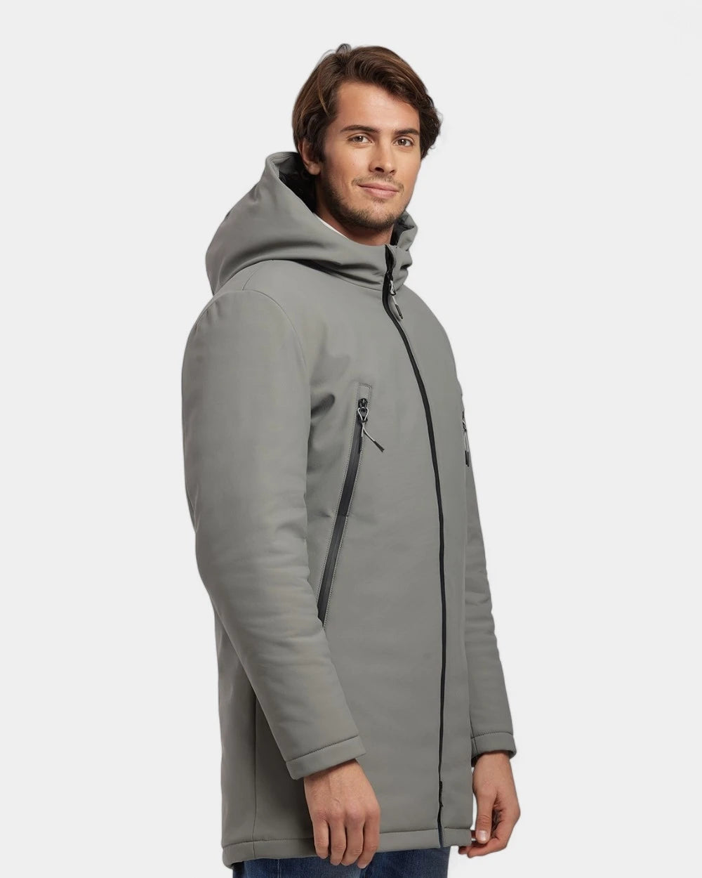 Softshell-Parka mit wattiertem Futter zum Personalisieren