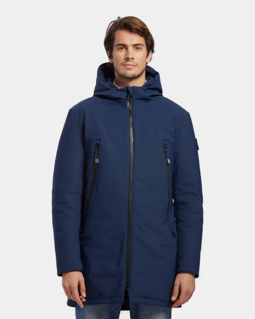 Softshell-Parka mit wattiertem Futter zum Personalisieren