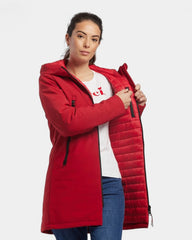 Softshell-Parka mit wattiertem Futter zum Personalisieren