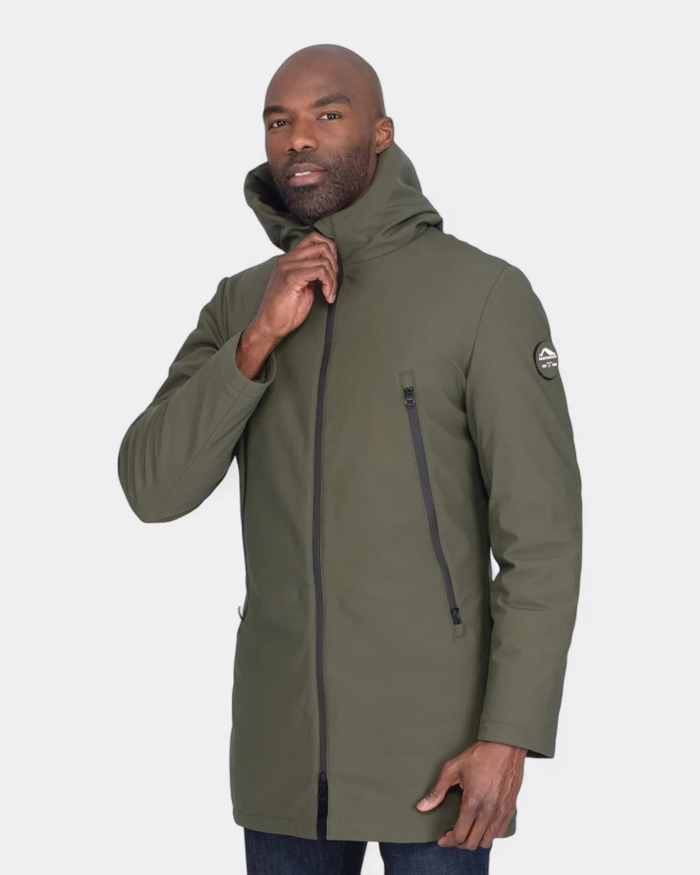 Softshell-Parka mit wattiertem Futter zum Personalisieren