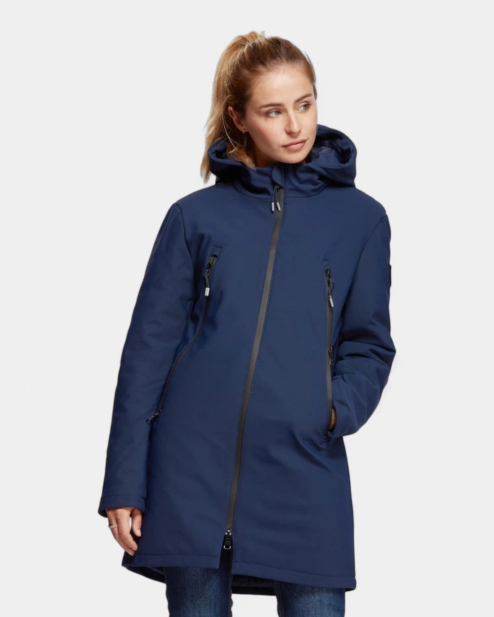 Softshell-Parka mit wattiertem Futter zum Personalisieren