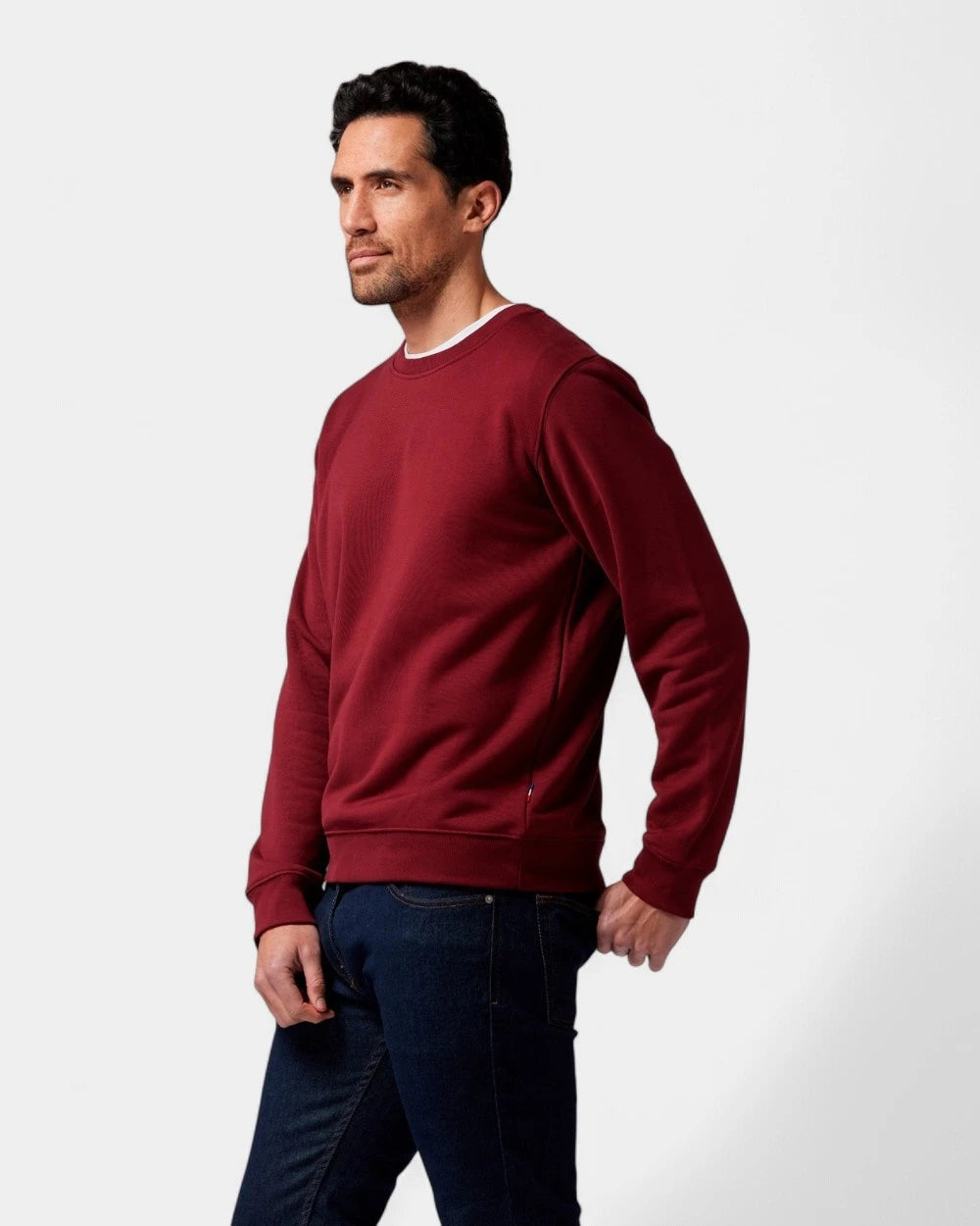 Rundhals-Sweatshirt Made in France zum Personalisieren
