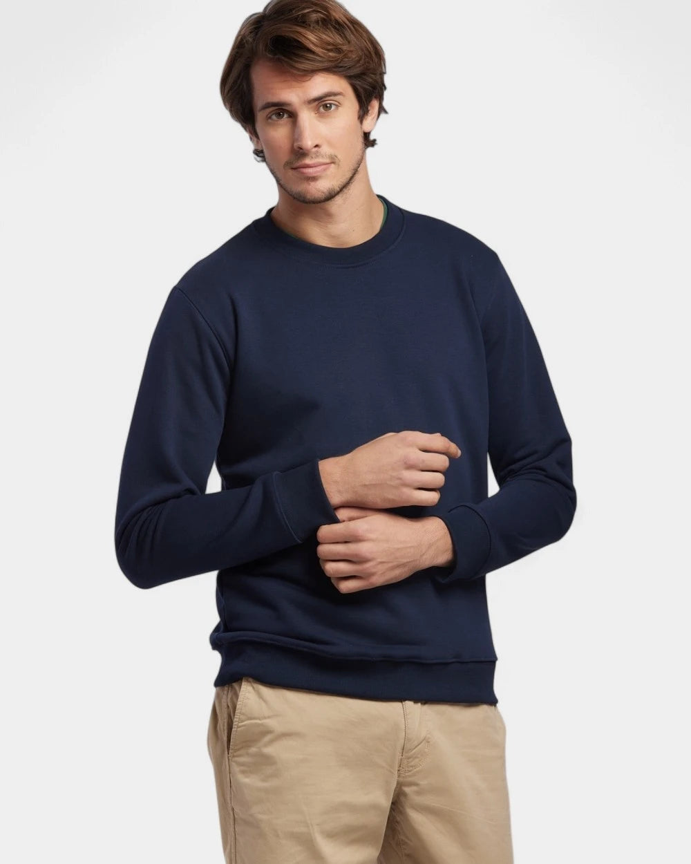Rundhals-Sweatshirt Made in France zum Personalisieren