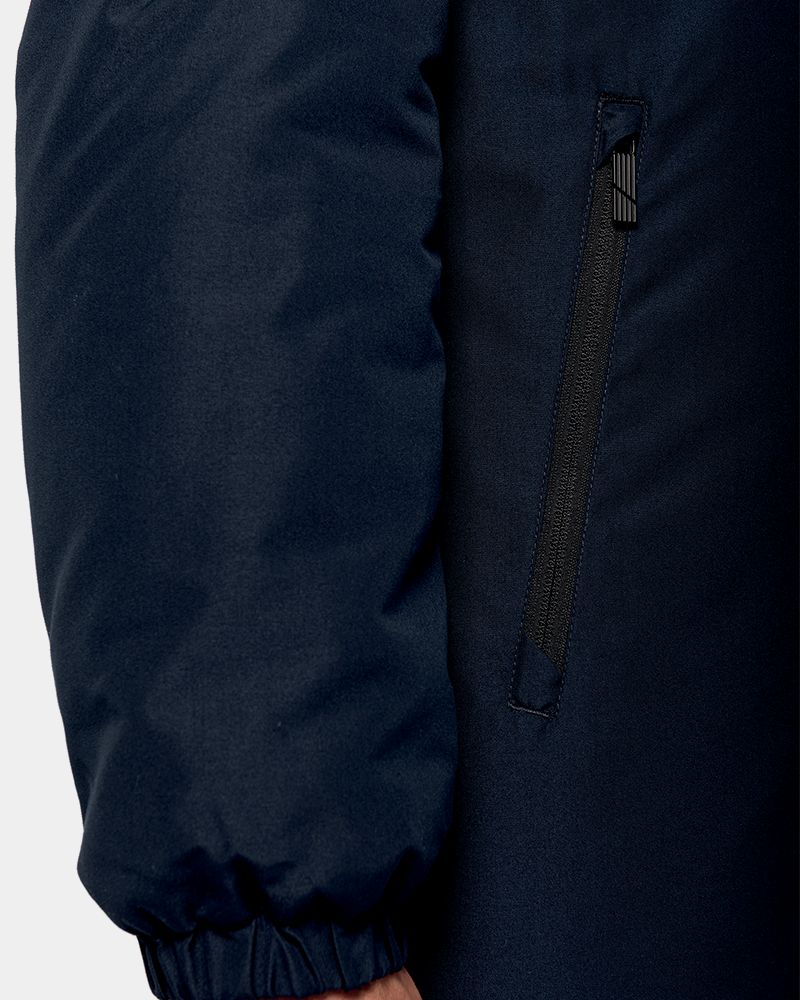 Personalisierbarer Unisex-Parka mit Kapuze