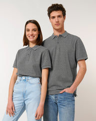 Unisex-Polo zum Personalisieren aus Bio-Baumwolle
