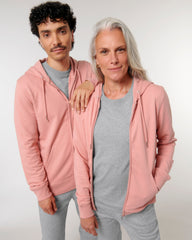 Personalisierbare Unisex-Sweatjacke mit Reißverschluss aus Bio-Baumwolle