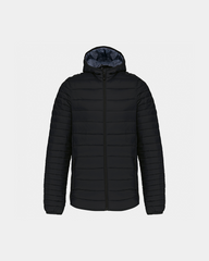 Herren-Daunenjacke mit Kapuze zum Personalisieren