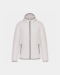 Herren-Daunenjacke mit Kapuze zum Personalisieren