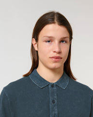Vintage-Polo unisex zum Personalisieren
