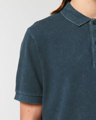 Vintage-Polo unisex zum Personalisieren