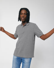 Unisex-Polo zum Personalisieren aus Bio-Baumwolle