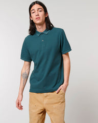 Unisex-Polo zum Personalisieren aus Bio-Baumwolle