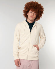 Personalisierbare Unisex-Sweatjacke mit Reißverschluss aus Bio-Baumwolle