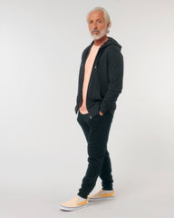 Personalisierbare Unisex-Sweatjacke mit Reißverschluss aus Bio-Baumwolle