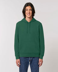 Personalisierbarer Unisex-Kapuzenpullover aus Bio-Baumwolle