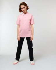 Unisex-Polo zum Personalisieren aus Bio-Baumwolle