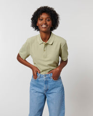 Unisex-Polo zum Personalisieren aus Bio-Baumwolle