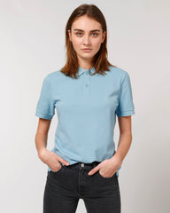 Unisex-Polo zum Personalisieren aus Bio-Baumwolle