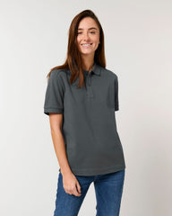 Unisex-Polo zum Personalisieren aus Bio-Baumwolle
