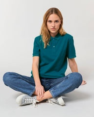 Unisex-Polo zum Personalisieren aus Bio-Baumwolle