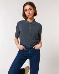 Vintage-Polo unisex zum Personalisieren