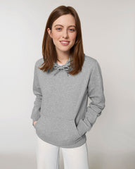 Personalisierbarer Unisex-Kapuzenpullover aus Bio-Baumwolle