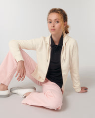 Personalisierbare Unisex-Sweatjacke mit Reißverschluss aus Bio-Baumwolle