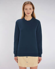 Premium-Sweatshirt mit Rundhalsausschnitt, unisex, aus Bio-Baumwolle zum Personalisieren