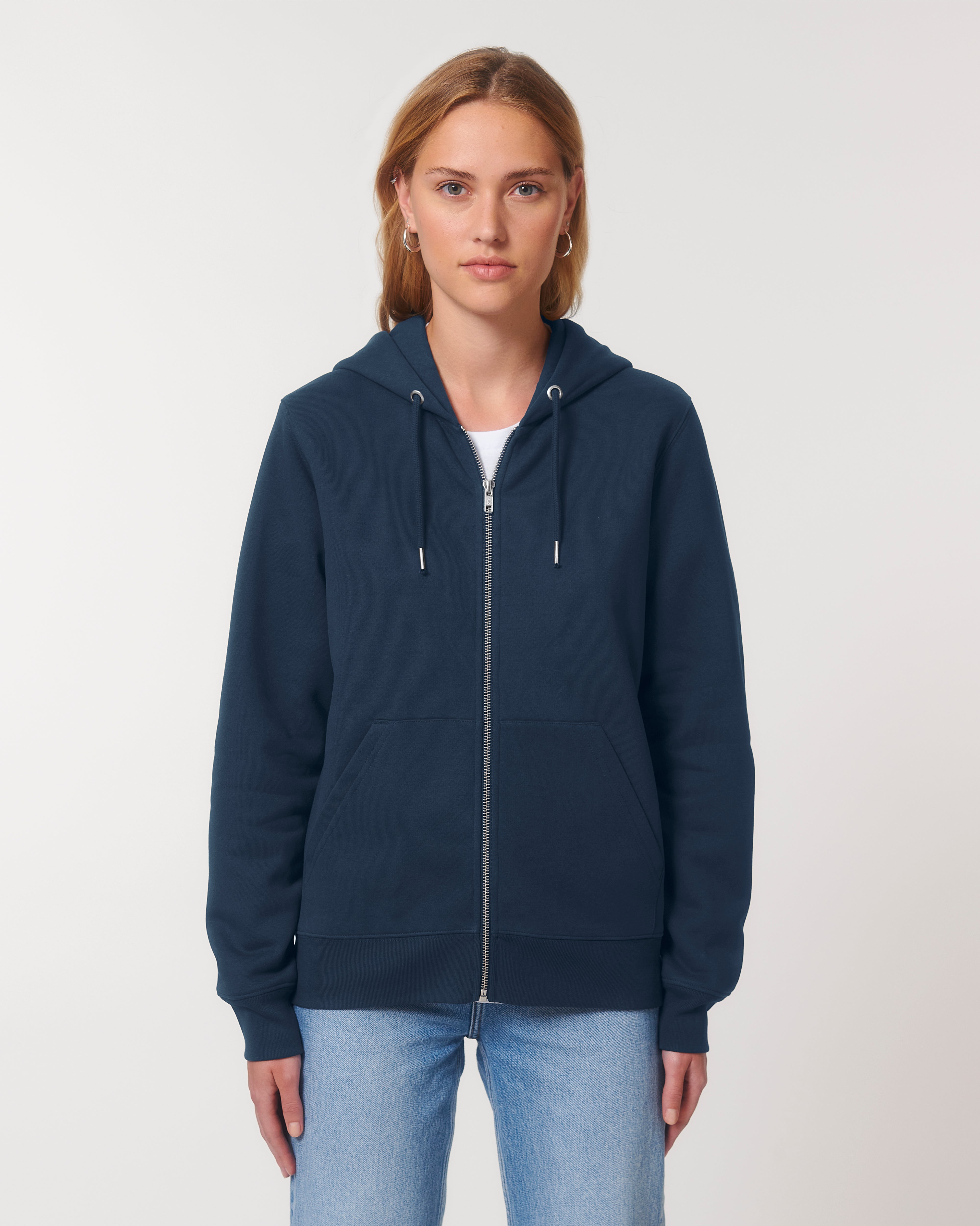Dickes Unisex-Kapuzensweatshirt mit Reißverschluss zum Personalisieren