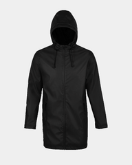 Personalisierbarer wasserdichter Unisex-Parka aus recyceltem Material